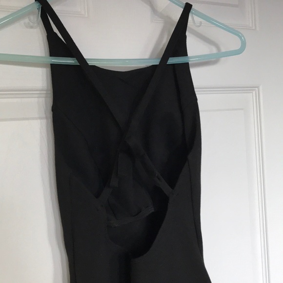 Sexy low back black mini dress - Picture 3 of 6